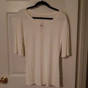 Anthropologie White Shirt